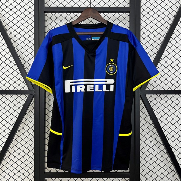Tailandia Camiseta Inter Milan Primera equipo Retro 2002 2003
